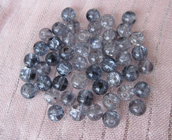 Glaskralen Donkerblauw 50