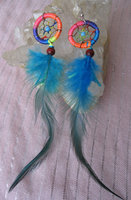 Dromenvanger Veer Oorbellen