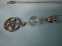Bergkristal Pentagram Hanger_