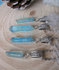Aqua Aura Kristal Hanger _