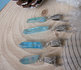 Aqua Aura Kristal Hanger _